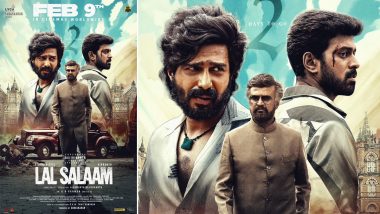 Lal Salaam: रजनीकांत स्टारर 'लाल सलाम'9 फरवरी को होगी वर्ल्डवाइड रिलीज, ऐश्वर्या रजनीकांत ने किया है फिल्म को डायरेक्ट (View Pic)