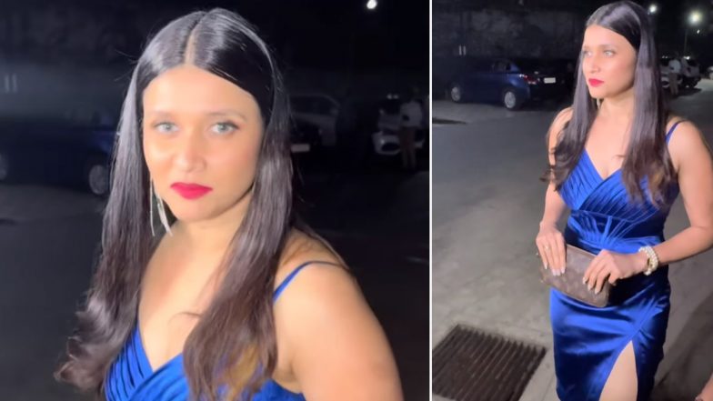 ब्लू गाउन में सजकर Mannara Chopra ने मचाया तहलका, बर्थडे पार्टी में पैपराज़ी के कैमरों में कैद हुईं एक्ट्रेस (Watch Video)