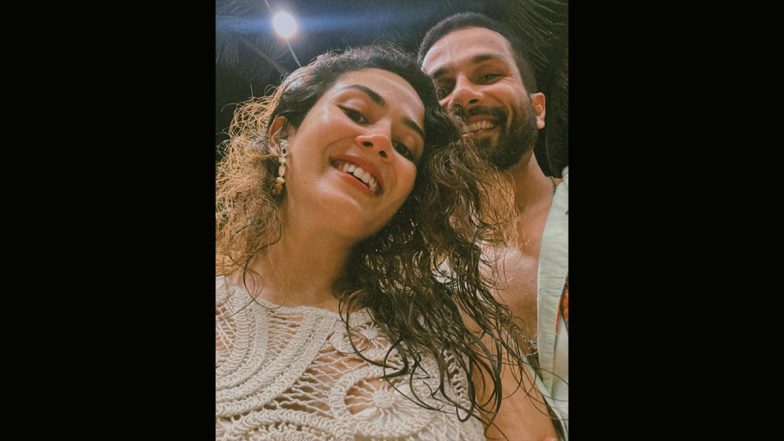 Shahid Kapoor Birthday: मीरा कपूर ने पति शाहिद के साथ दिल छू लेने वाली सेल्फी की शेयर, सूरज और चंदा भी आए नजर (View Pic)