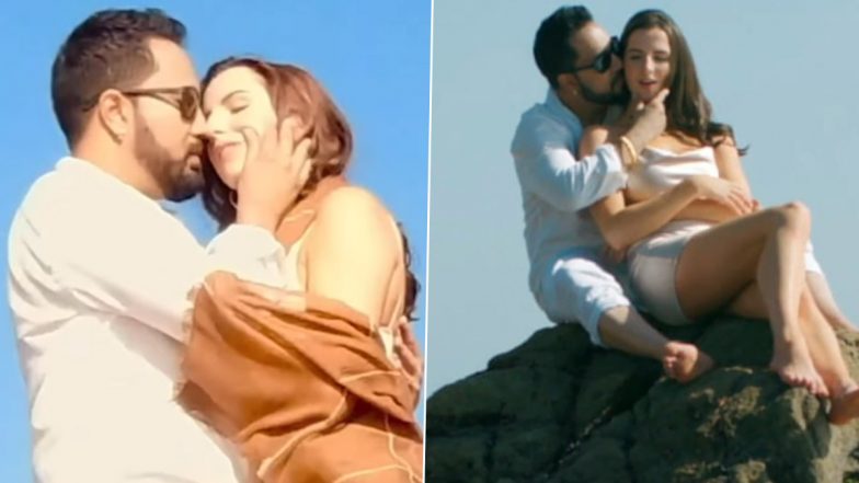 Nazar Ke Saamne Teaser: Mika Singh का नया गाना 'नजर के सामने' कल होगा रिलीज, आज टीजर में Hanna के साथ रोमांटिक अंदाज में नजर आए गायक (Watch Video)