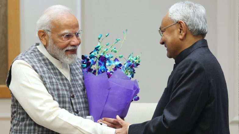 Nitish Kumar Meets PM Modi: दिल्ली में पीएम मोदी से सीएम नीतीश कुमार ने की मुलाकात, चुनाव परिणाम समेत कई मुद्दों पर हुई चर्चा!