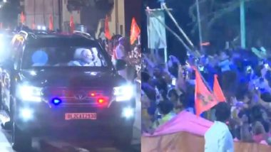 PM Modi Road Show Video: गुजरात पहुंचे पीएम मोदी, जामनगर में किया रोड शो, लोगों ने गर्मजोशी से किया स्वागत