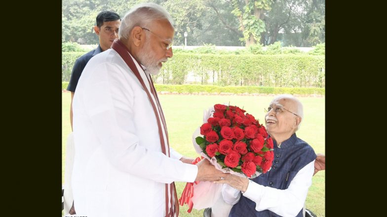 Congratulations to Advani for Bharat Ratna: प्रधानमंत्री और अन्य नेताओं ने ‘भारत रत्न’ से सम्मानित किये जाने वाले भाजपा नेता आडवाणी को दी बधाई