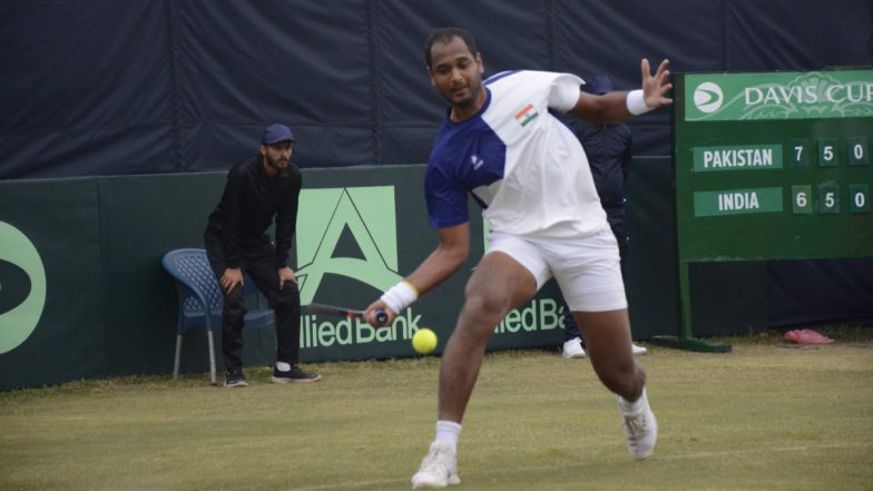 IND Beat PAK, Davis Cup 2024: पाकिस्तान को हराकर डेविस कप विश्व ग्रुप 1 में भारत ने किया क्वालीफाई, युकी भांबरी-साकेत माइनेनी ने मेंस डबल में दर्ज की जीत
