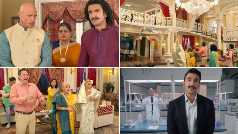 Ranveer Singh ने पॉर्न स्टार Jonny Sins के साथ  किया 'बोल्ड केयर' का विज्ञापन, सोशल मीडिया पर यूजर्स ने किए मजेदार कमेंट्स (Watch Video)