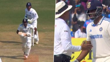 Ashwin Argument With Umpire: इंग्लैंड के खिलाफ तीसरे टेस्ट में टीम इंडिया पर लगा पेनल्टी, अंपायर से भिड़े आर अश्विन, देखें वीडियो