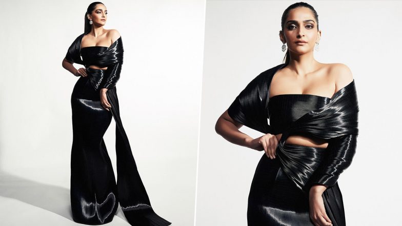 Sonam Kapoor ने शेयर की ब्लैक आउटफिट में कातिलाना तस्वीरें, फैंस हुए दीवाने (View Pics)