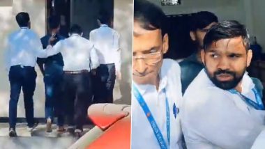 Mumbai Shocker-TTE Manhandling Passenger: कांदिवली रेलवे स्टेशन पर टीटी कर्मियों की गुंडागर्दी, टिकट चेकिंग के दौरान यात्री से की मारपीट, देखें वीडियो