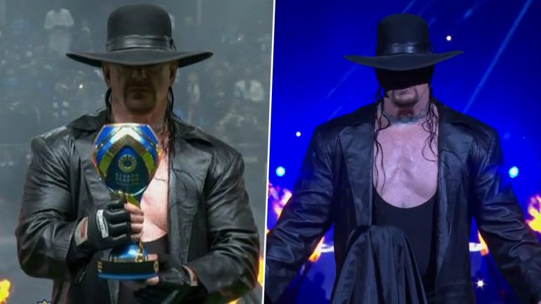 Riyadh Season Cup 2024 Trophy: WWE लीजेंड द अंडरटेकर ने रियाद सीज़न कप ट्रॉफी का किया अनावरण, अल-नासर- अल-हिलाल के बीच खेला जाएगा फाइनल, देखें वीडियो
