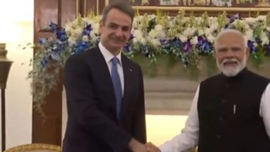 Greece PM Visit India: भारत आए ग्रीस के पीएम मित्सोटाकिस, मोदी से की द्विपक्षीय बातचीत- VIDEO