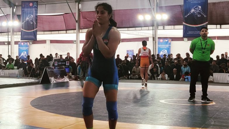 Asian Olympic Qualifier 2024: विनेश फोगाट ने एशियाई ओलंपिक क्वालीफायर में कोरिया की मीरान चेओन के खिलाफ मुकाबले में टेक्निकल सुपरिओरिटी के आधार पर जीती&nbsp;पहला राउंड