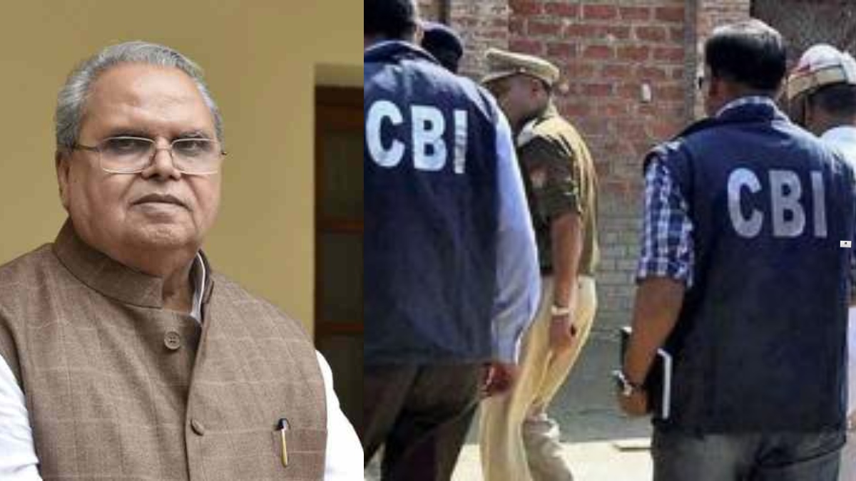 Cbi Raid At Satya Pal Malik S Premises Cbi