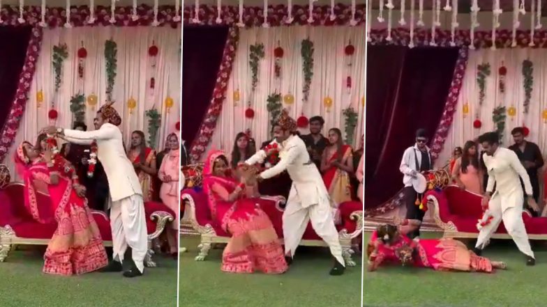 जयमाला के समय भाव खाने लगी दुल्हन, उसकी हरकत से गुस्साए दूल्हे ने ऐसे सिखाया सबक (Watch Viral Video)