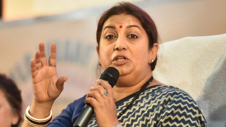 Lok Sabha Elections 2024: अमेठी से अपना उम्मीदवार घोषित करने से डर रहे हैं... स्मृति ईरानी का कांग्रेस पर निशाना