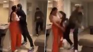 गैर मर्द को किस करने में बिजी थी पत्नी, नजारा देख गुस्साए पति ने दिया जोरदार पंच और फिर... (Watch Viral Video)