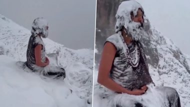 Viral Video: बर्फीली वादियों में बर्फ की चादर ओढ़े हिम साधना में लीन दिखे योगी, कुल्लू से हैरान करने वाला वीडियो हुआ वायरल