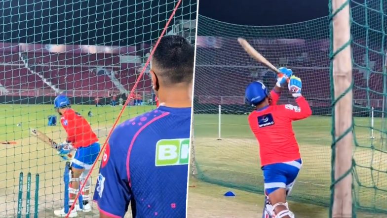 Ravi Ashwin Motivates Rishabh Pant: 'खेलते रहो यार' रवि अश्विन ने प्रशिक्षण सत्र के दौरान बल्लेबाजी करते हुए ऋषभ पंत को किया प्रेरित, देखें वीडियो