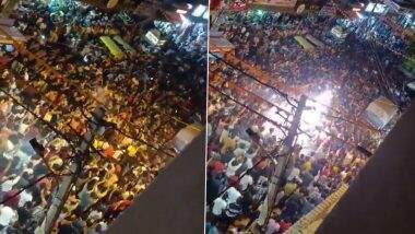 RCB Fans Hit The Streets To Celebrate: रॉयल चैलेंजर्स बैंगलोर महिला टीम की जीत का जश्न मनाने के लिए सड़कों पर उतरे प्रशंसक, देखें वीडियो
