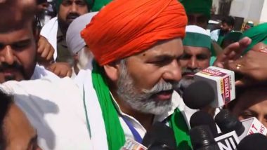 किसान नेता राकेश टिकैत का केंद्र सरकार पर आरोप, कहा - देश के किसानों से उनकी खेती छिनकर, उन्हें मजदुर बनाना चाहती है सरकार -Video