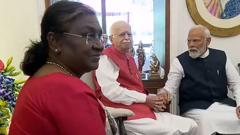 Bharat Ratna: भाजपा के वरिष्ठ नेता लालकृष्ण आडवाणी भारत रत्न से सम्मानित