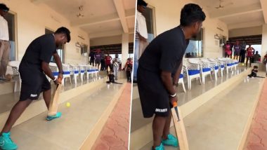 Sanju Samson Shows Great Gesture: दिव्यांग बच्चे के साथ क्रिकेट खेलते हुए संजू सैमसन ने दिखाया शानदार हावभाव, वीडियो हुआ वायरल