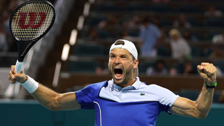 Miami Open 2024: ग्रिगोर दिमित्रोव का खिताबी मुकाबला जानिक सिनर से होगा, कार्लोस अल्काराज को दी मात
