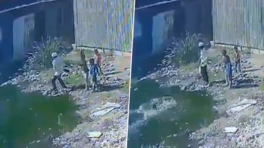 Nashik Shocker: नासिक में एक लड़के ने 4 साल के बच्चे को नाले में फेंका, CCTV में कैद हुई पूरी घटना-WATCH VIDEO