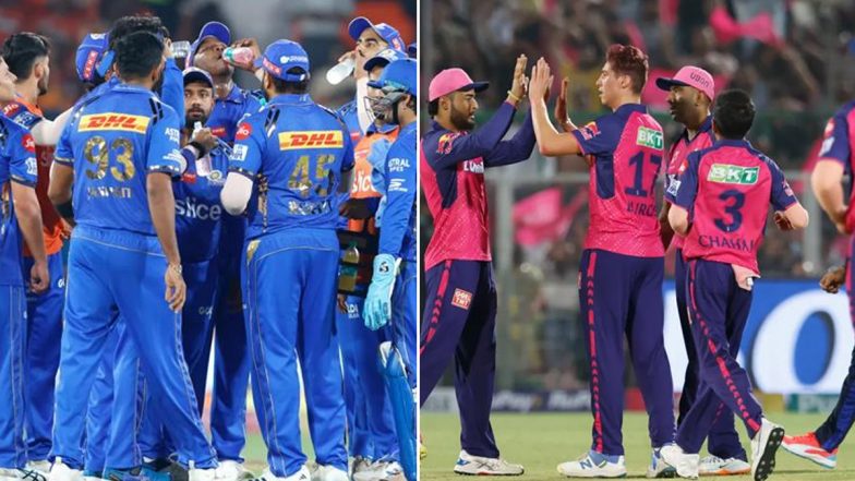 MI vs RR 14th Match IPL 2024 Preview: संघर्ष कर रहे मुंबई इंडियंस को राजस्थान रॉयल्स के खिलाफ घरेलू मैदान पर वापसी का भरोसा, हार के सिलसिले को करना चाहेगी खत्म