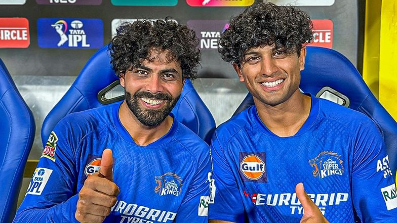 IPL 2024: चेन्नई सुपर किंग्स ने शेयर की रचिन रवींद्र और रवींद्र जड़ेजा की सेम हेयरस्टाइल वाली खुबसूरत तस्वीर, देखें पोस्ट