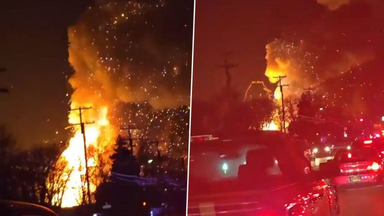 US Explosions: बिजनेस बिल्डिंग में भीषण आग लगने से डेट्रॉइट उपनगर में धमाकों से दहलाअमेरिका, रेजिडेंट को निकाला गया बाहर 