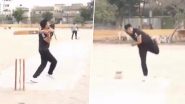 Health Minister मनसुख मंडाविया ने पोरबंदर में युवकों के साथ खेला क्रिकेट -Video
