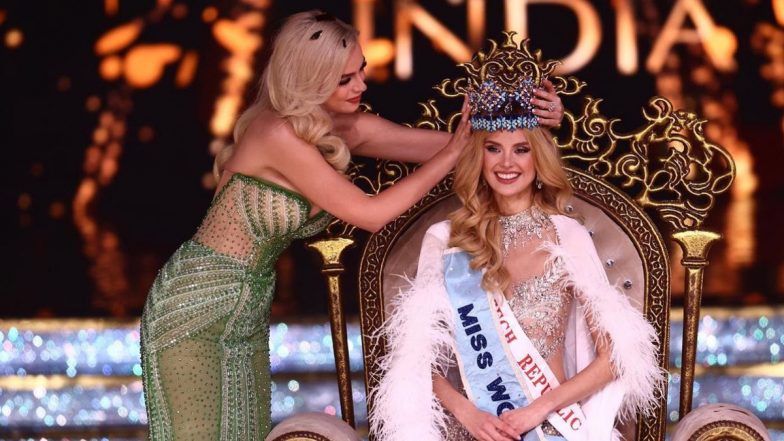 Miss World 2024: चेक सुंदरी क्रिस्टीना पिस्&zwj;जकोवा के सिर सजा मिस वर्ल्ड का ताज, सिनी शेट्टी शीर्ष 8 में पहुंचीं