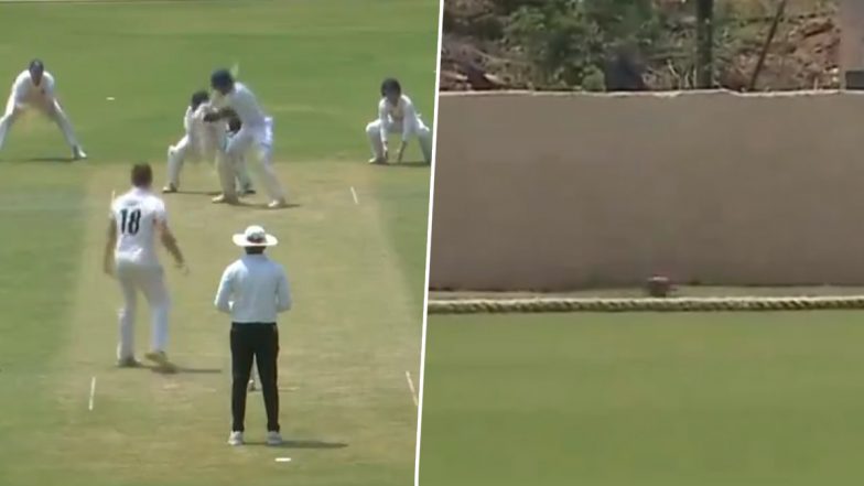 Samit Dravid Cut Shot Video: राहुल द्रविड़ के बेटे समित ने खेला उनका ट्रेड मार्क कट शॉट, देखें वीडियो