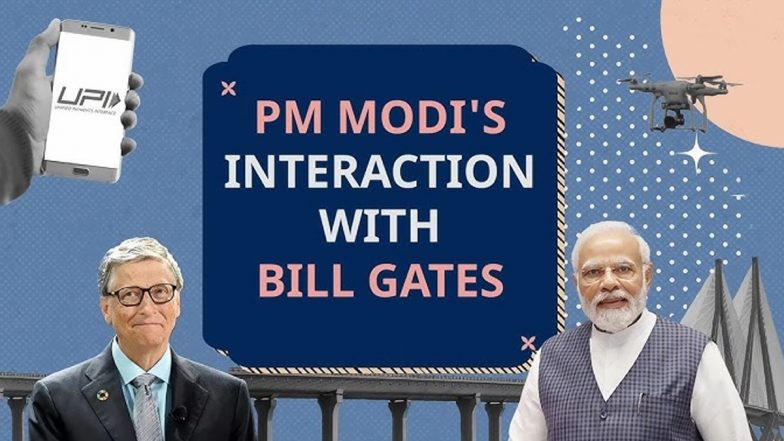 PM Modi's Interaction with Bill Gates: बिल गेट्स के साथ पीएम मोदी ने की खास बातचीत, यहां देखें LIVE इंटरव्यू