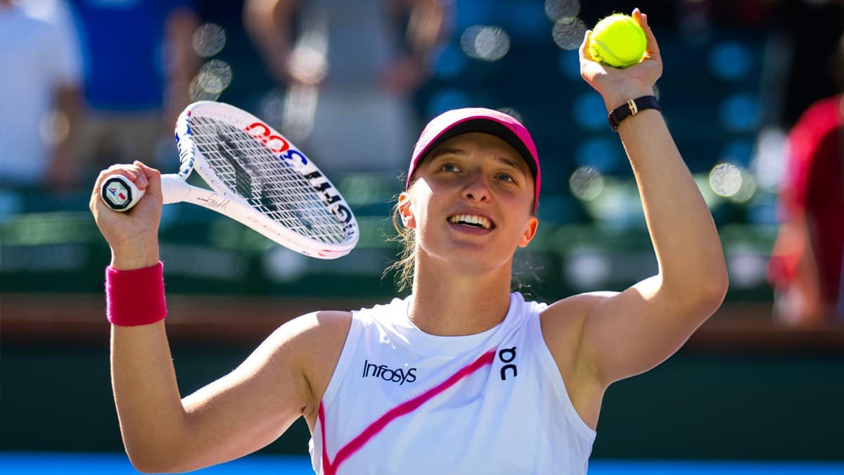 Indian Wells Open: शीर्ष रैंकिंग वाली स्वियातेक इंडियन वेल्स के फाइनल में पहुंची