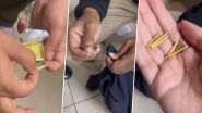 Gold Smuggling Mumbai: अमूल बटर और अंडरगारमेंट में सोने की तस्करी करनेवाला मुंबई Airport पर गिरफ्तार -Video