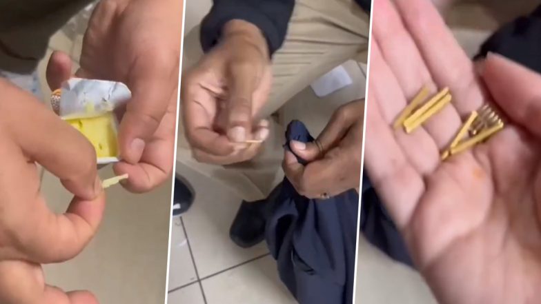 Gold Smuggling Mumbai: अमूल बटर और अंडरगारमेंट में सोने की तस्करी करनेवाला मुंबई Airport पर गिरफ्तार -Video