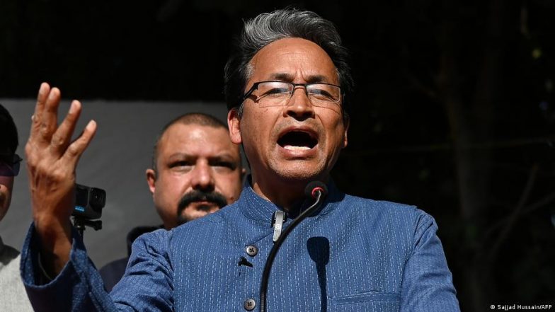 पानी और नमक के साथ सोनम वांगचुक का आमरण अनशन