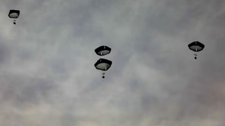 5 killed As Parachute Fails To Open: गाजा में सहायता सामग्री गिराने के दौरान पैराशूट नहीं खुलने से पांच की मौत, कई घायल