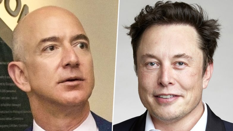 Bezos Surpasses Musk as World's Richest Person: एलन मस्क को पछाड़ जेफ बेजोस बने दुनिया के सबसे अमीर शख्स, टेस्ला इंक के शेयरों में भारी गिरावट
