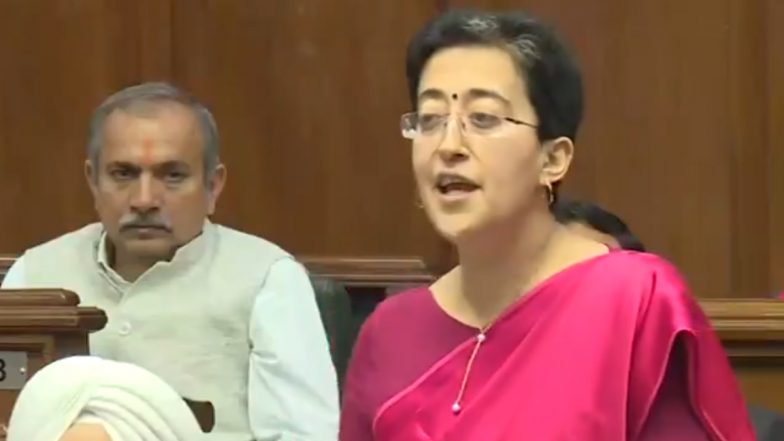 Delhi Economic Survey: वित्त मंत्री आतिशी ने दिल्ली विधानसभा में पेश किया आर्थिक सर्वेक्षण रिपोर्ट, कहा- AAP सरकार का राजस्व बढ़ा- VIDEO