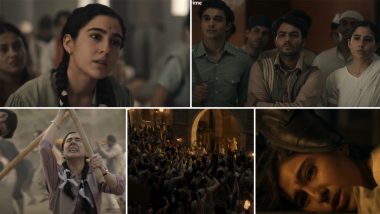 Ae Watan Mere Watan Trailer: सारा अली खान की 'ऐ वतन मेरे वतन' का ट्रेलर हुआ रिलीज, 21 मार्च को प्राइम वीडियो पर होगा प्रीमियर (Watch Video)