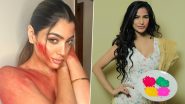 Holi Celebration Of Bollywood Actress: रंगों में डूबीं बॉलीवुड हसीनाएं, होली का जश्न मनाते हुए शेयर कीं रंगीन तस्वीरें और वीडियो (View Pics and Watch Video)