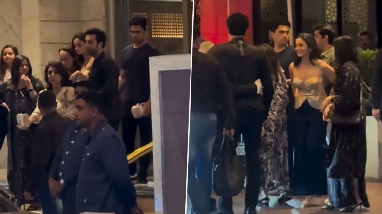 Alia Bhatt Birthday: आलिया भट्ट ने मनाया 31वां जन्मदिन, साथ में नजर आए रणबीर कपूर और परिवार के अन्य सदस्य (Watch Video)