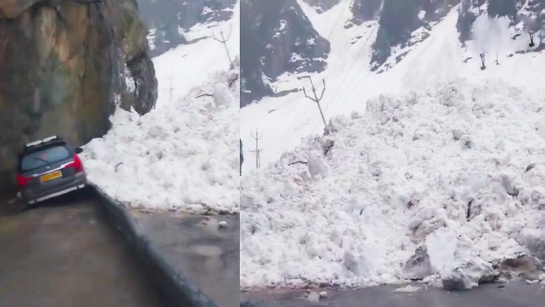 Sonamarg Avalanche Video: जम्मू कश्मीर के सोनमर्ग में भारी हिमस्खलन, एवलांच का वीडियो आया सामने