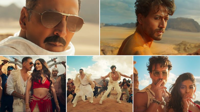 Bade Miyan Chote Miyan Song Wallah Habibi: अक्षय कुमार और टाइगर श्रॉफ स्टारर गाना 'वल्ला हबीबी' हुआ रिलीज, ईद पर रिलीज होगी फिल्म (Watch Video)