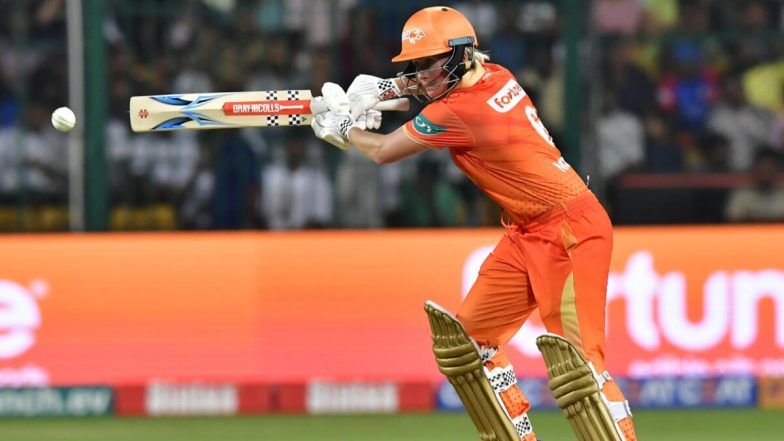 Beth Mooney Half Century: यूपी वारियर्स के खिलाफ WPL मैच में बेथ मूनी ने ठोकीं अर्धशतक, गुजरात जायंट्स के लिए खेली कप्तानी पारी