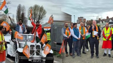 Car Rally In UK For PM Modi: इंग्लैंड में पीएम मोदी के प्रति दिवानगी! प्रधानमंत्री के समर्थन में लंदन में निकाली गई कार रैली