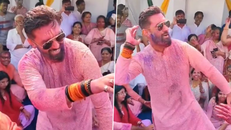 Chirag Paswan Dance Video: होली के दिन पटना में भोजपुरी गाने पर चिराग पासवान ने जमकर लगाए ठुमके, सोशल मीडिया वीडियो वायरल