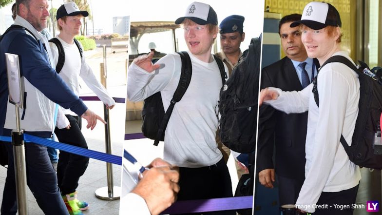 Ed Sheeran Leaves Mumbai:&nbsp;महालक्ष्मी रेसकोर्स में शानदार कॉन्सर्ट के बाद वापस घर लौटें एड शीरन,&nbsp;मुंबई एयरपोर्ट पर&nbsp;पापराज़ी की ओर हाथ हिलाते हुए&nbsp;लिए विदा, देखें वीडियो
